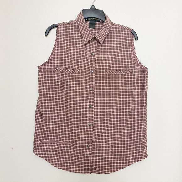 Sportif Sleeveless Button-Down shirt (M) - Picture 1 of 8